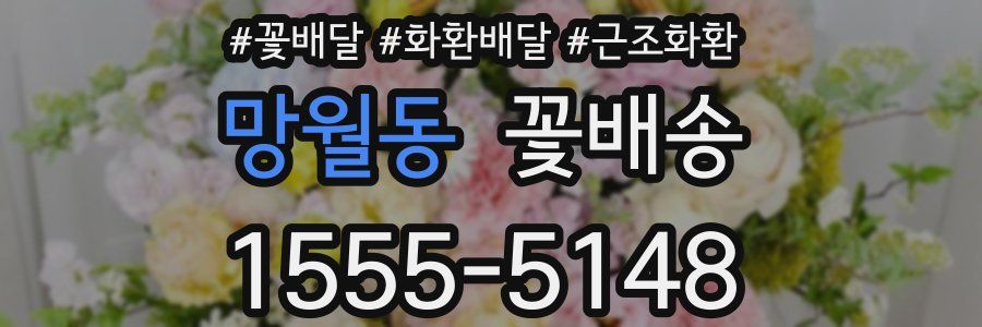 망월동 꽃배송
