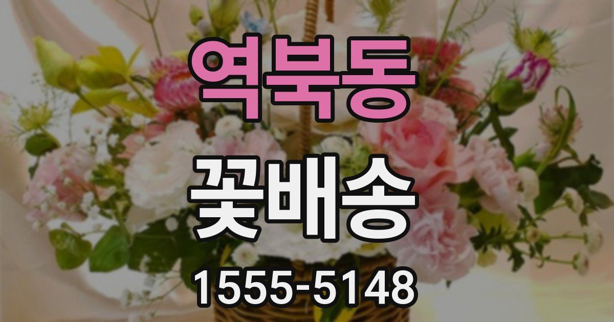 역북동 꽃배송