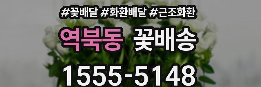 역북동 꽃배송