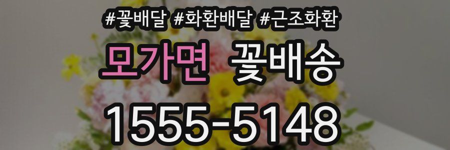 모가면 꽃배송