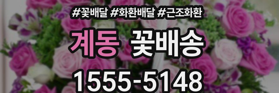 계동 꽃배송