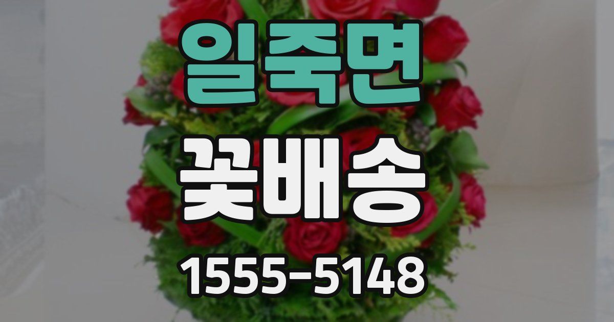 일죽면 꽃배송