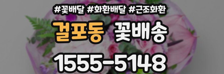 걸포동 꽃배송
