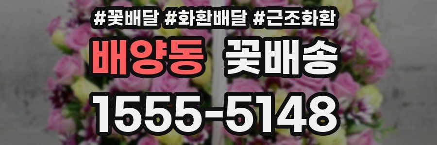 배양동 꽃배송
