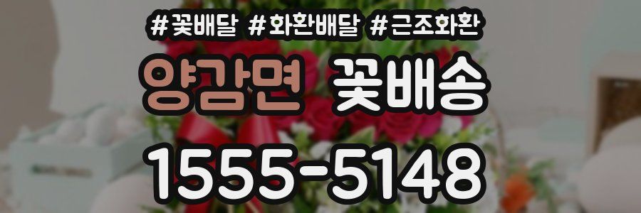 양감면 꽃배송