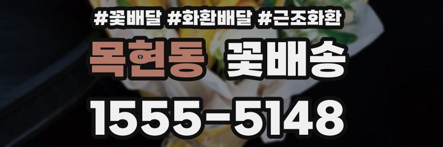 목현동 꽃배송