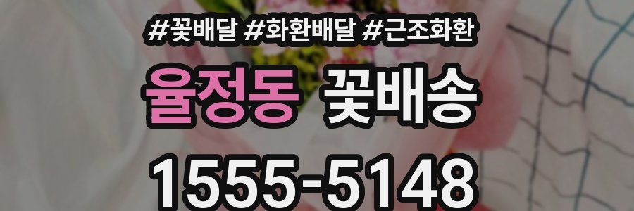 율정동 꽃배송