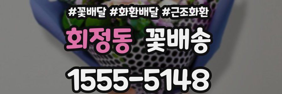 회정동 꽃배송