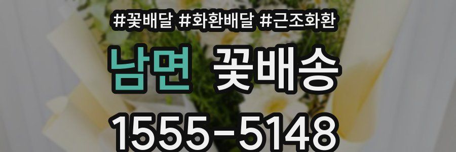 남면 꽃배송