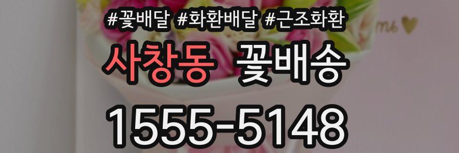 사창동 꽃배송