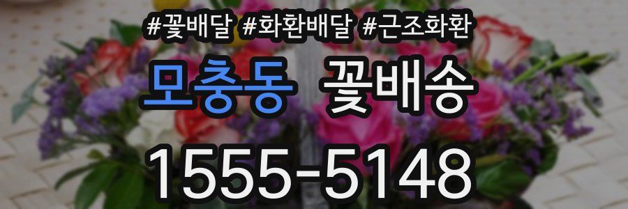 모충동 꽃배송
