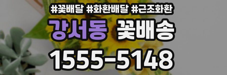 강서동 꽃배송