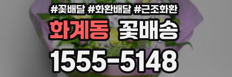 화계동 꽃배송