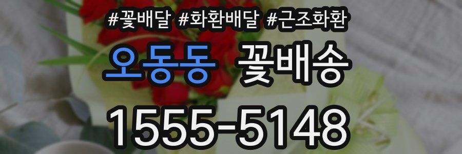 오동동 꽃배송