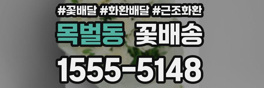 목벌동 꽃배송