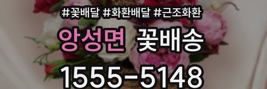 앙성면 꽃배송