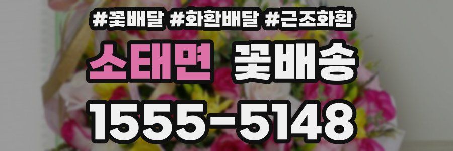 소태면 꽃배송