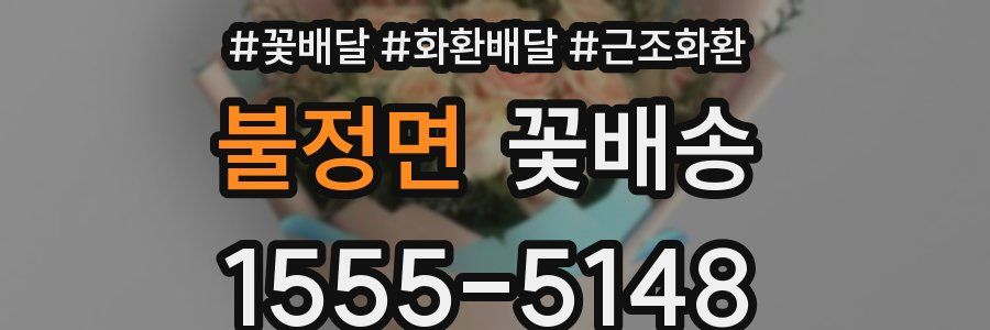 불정면 꽃배송