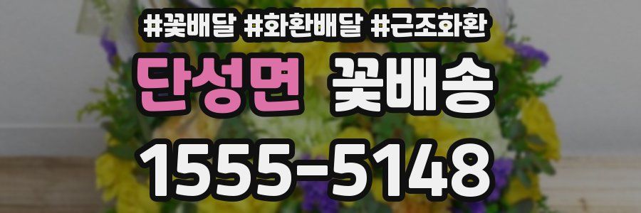 단성면 꽃배송