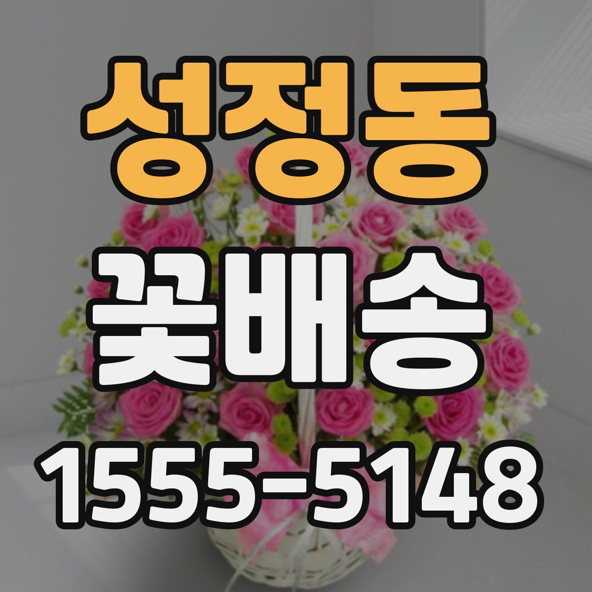 성정동 꽃배송