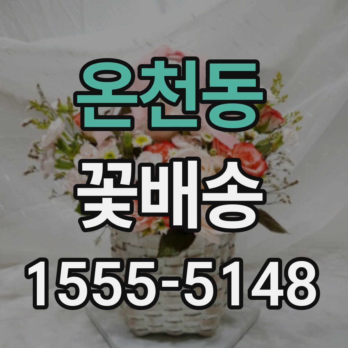 온천동 꽃배송