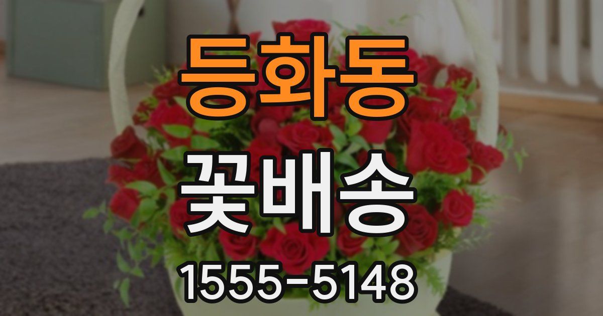 등화동 꽃배송