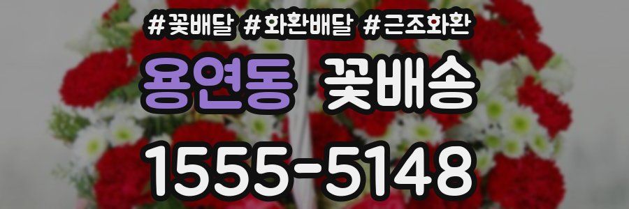 용연동 꽃배송