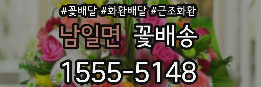 남일면 꽃배송