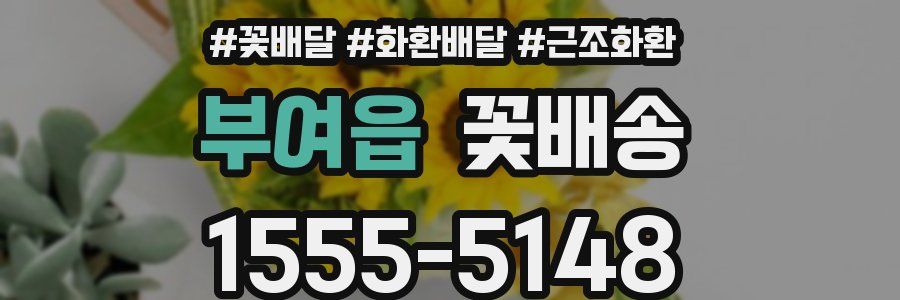 부여읍 꽃배송