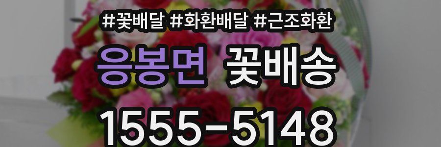 응봉면 꽃배송
