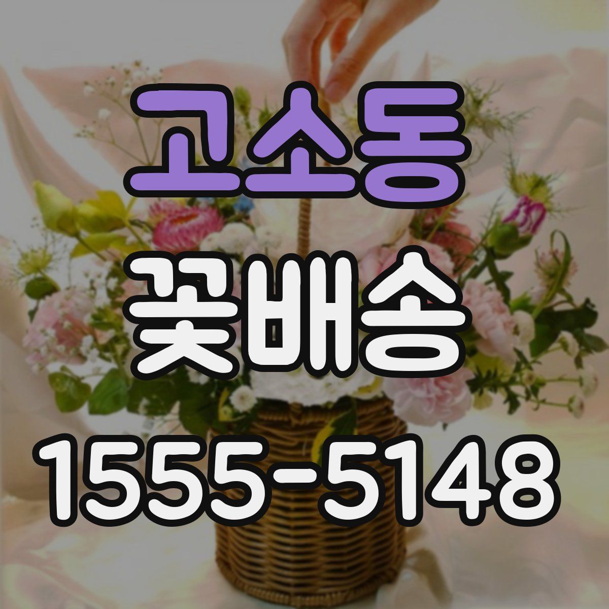 고소동 꽃배송
