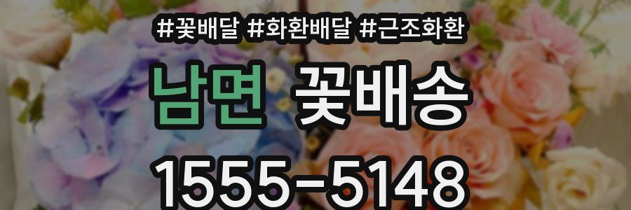남면 꽃배송