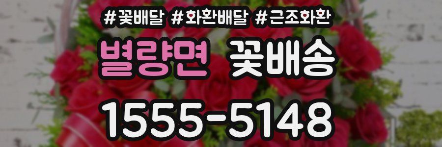 별량면 꽃배송