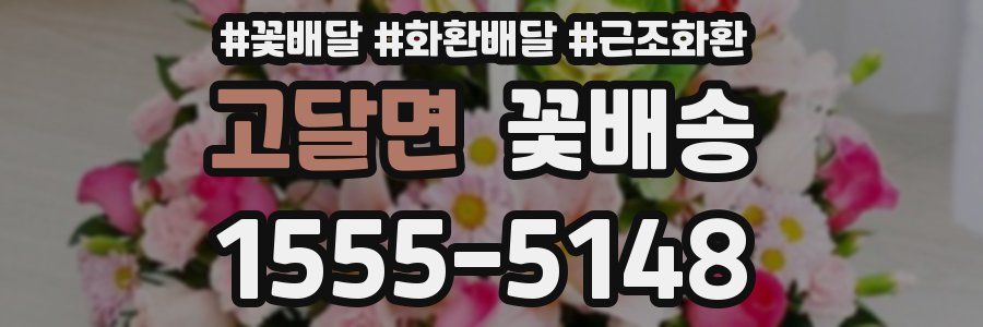 고달면 꽃배송