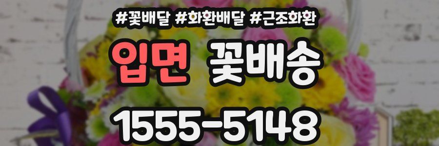 입면 꽃배송