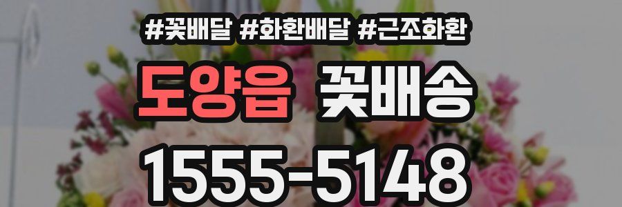 도양읍 꽃배송