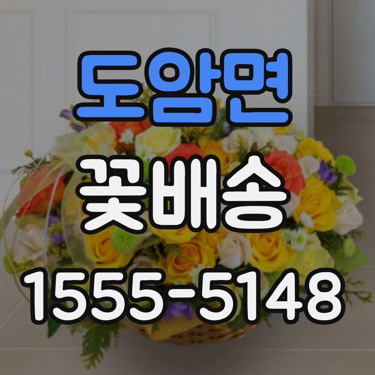도암면 꽃배송