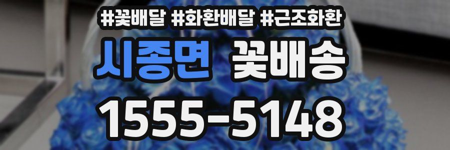 시종면 꽃배송