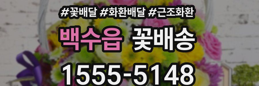 백수읍 꽃배송