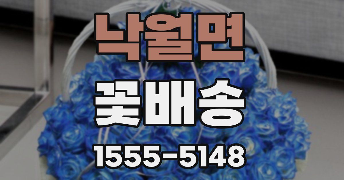 낙월면 꽃배송