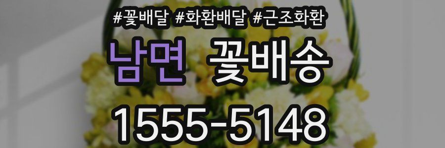 남면 꽃배송