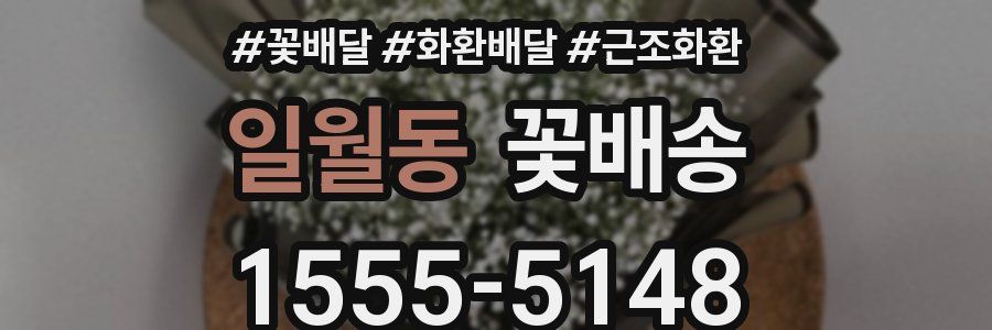 일월동 꽃배송