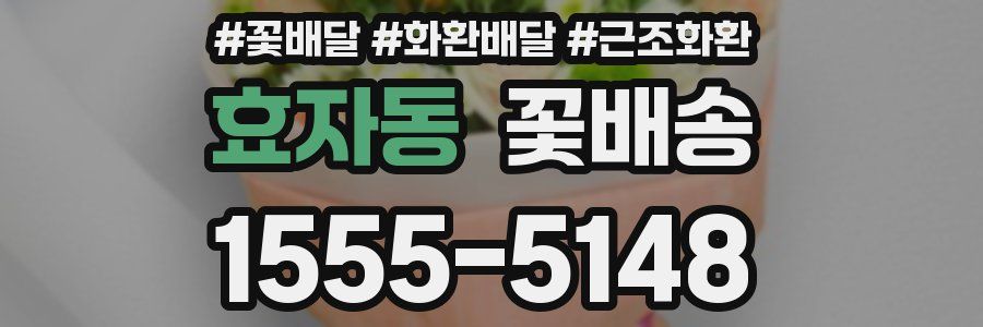 효자동 꽃배송