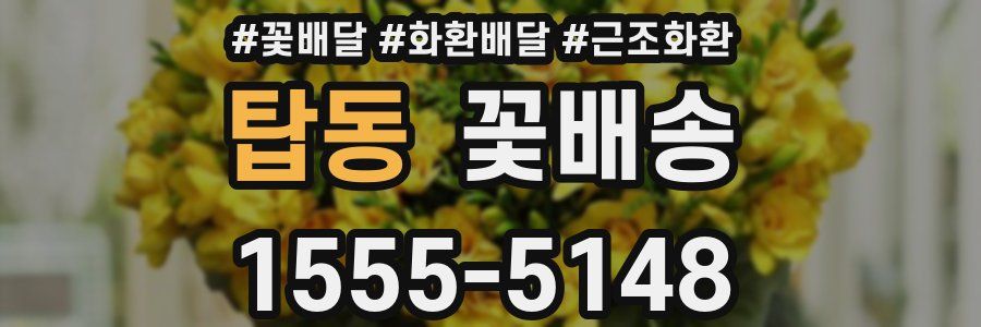 탑동 꽃배송
