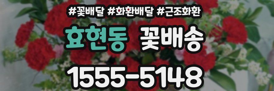 효현동 꽃배송