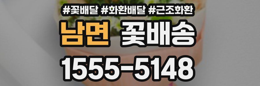 남면 꽃배송