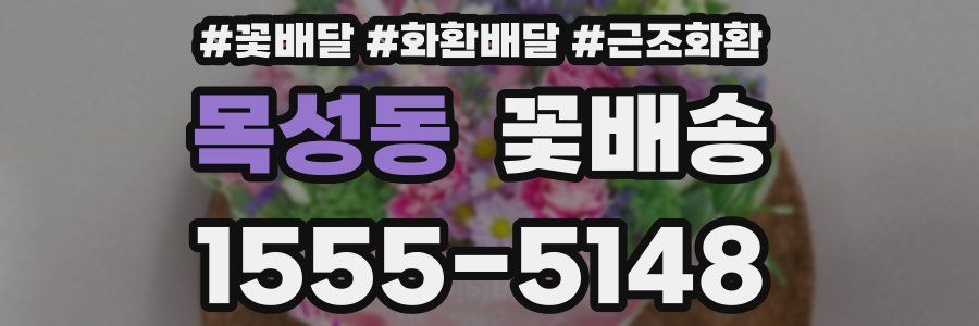 목성동 꽃배송