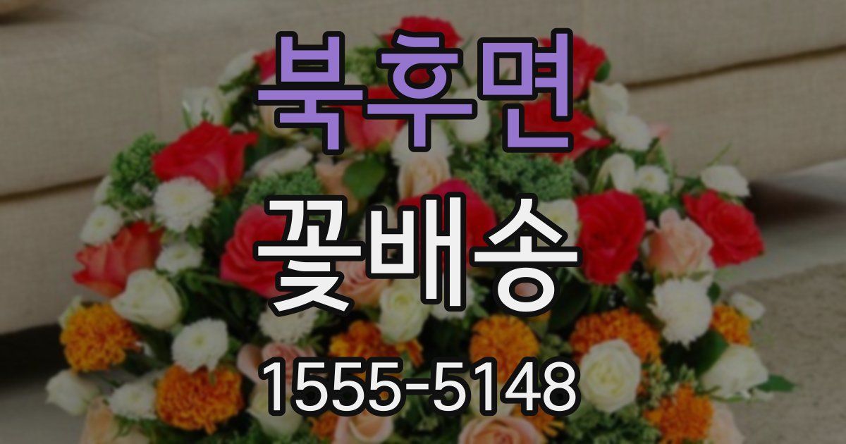 북후면 꽃배송
