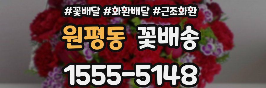 원평동 꽃배송