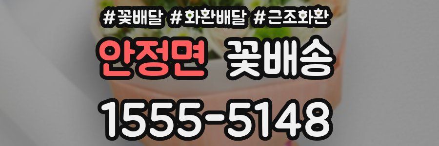 안정면 꽃배송